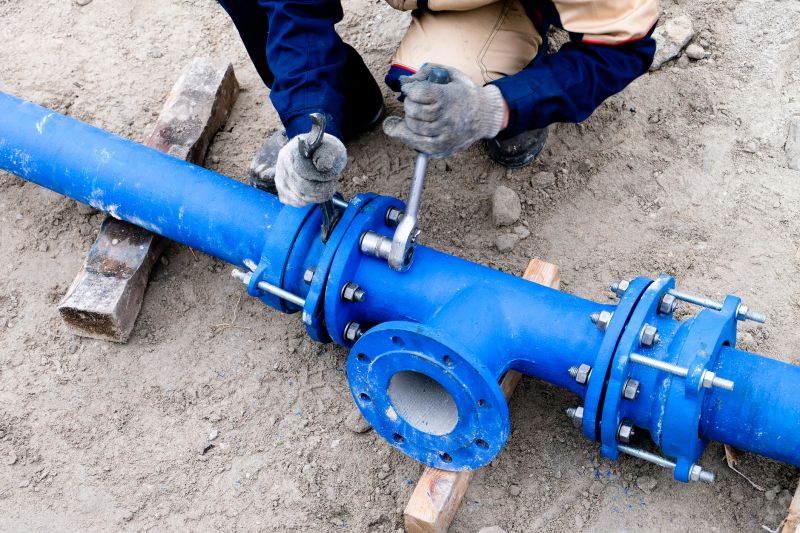 Frozen Pipe Repair detail